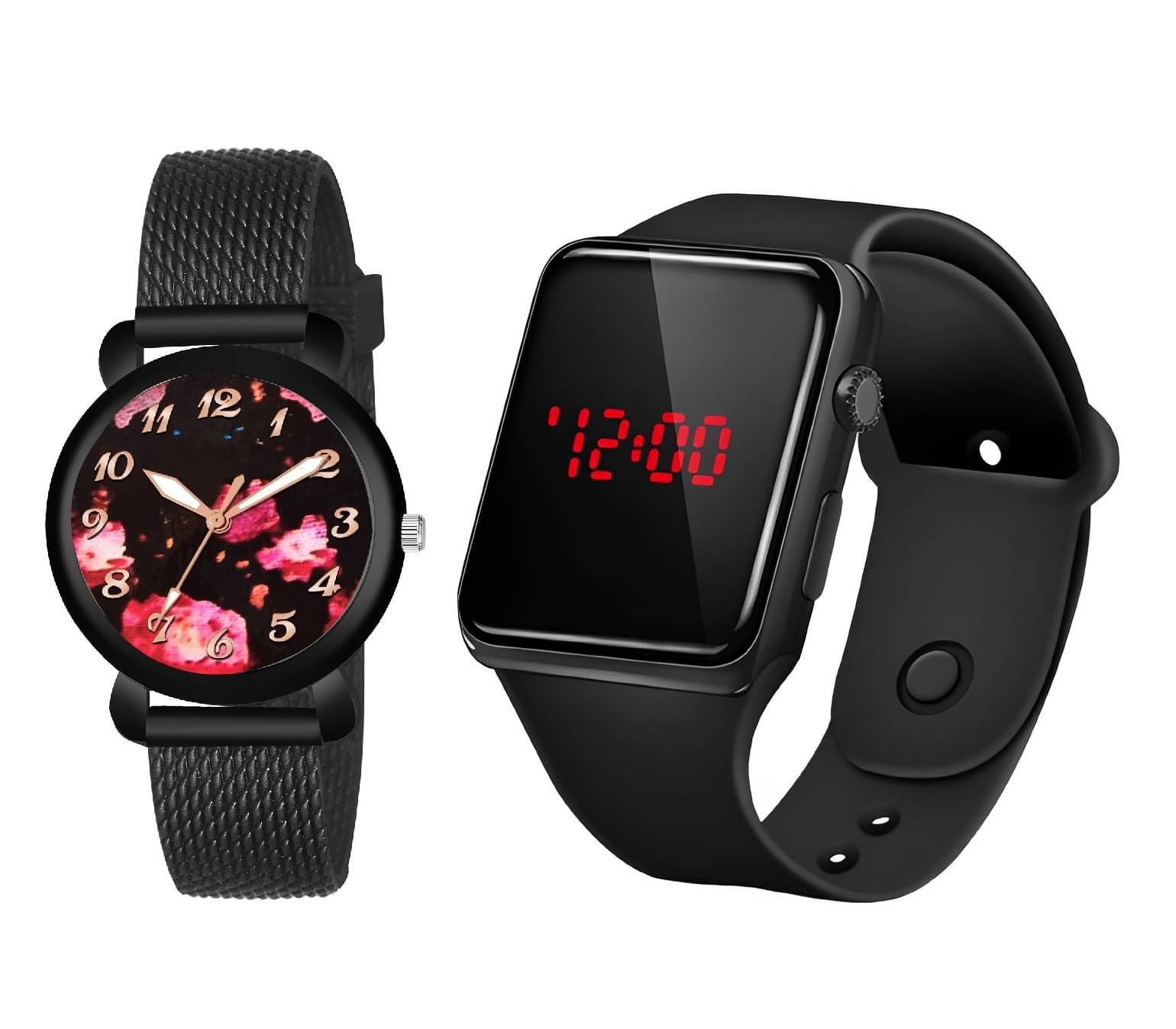 DECLASSE - Black Dial Analog Girls Watch ( Pack Of 2 ) DECLASSE - Black Dial Analog Girls Watch ( Pack Of 2 )