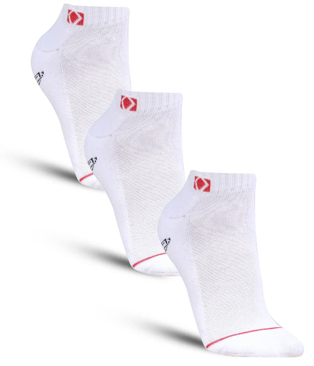 Dollar - Cotton Men's Self Design White Ankle Length Socks ( Pack of 3 ) Dollar - Cotton Men's Self Design White Ankle Length Socks ( Pack of 3 )