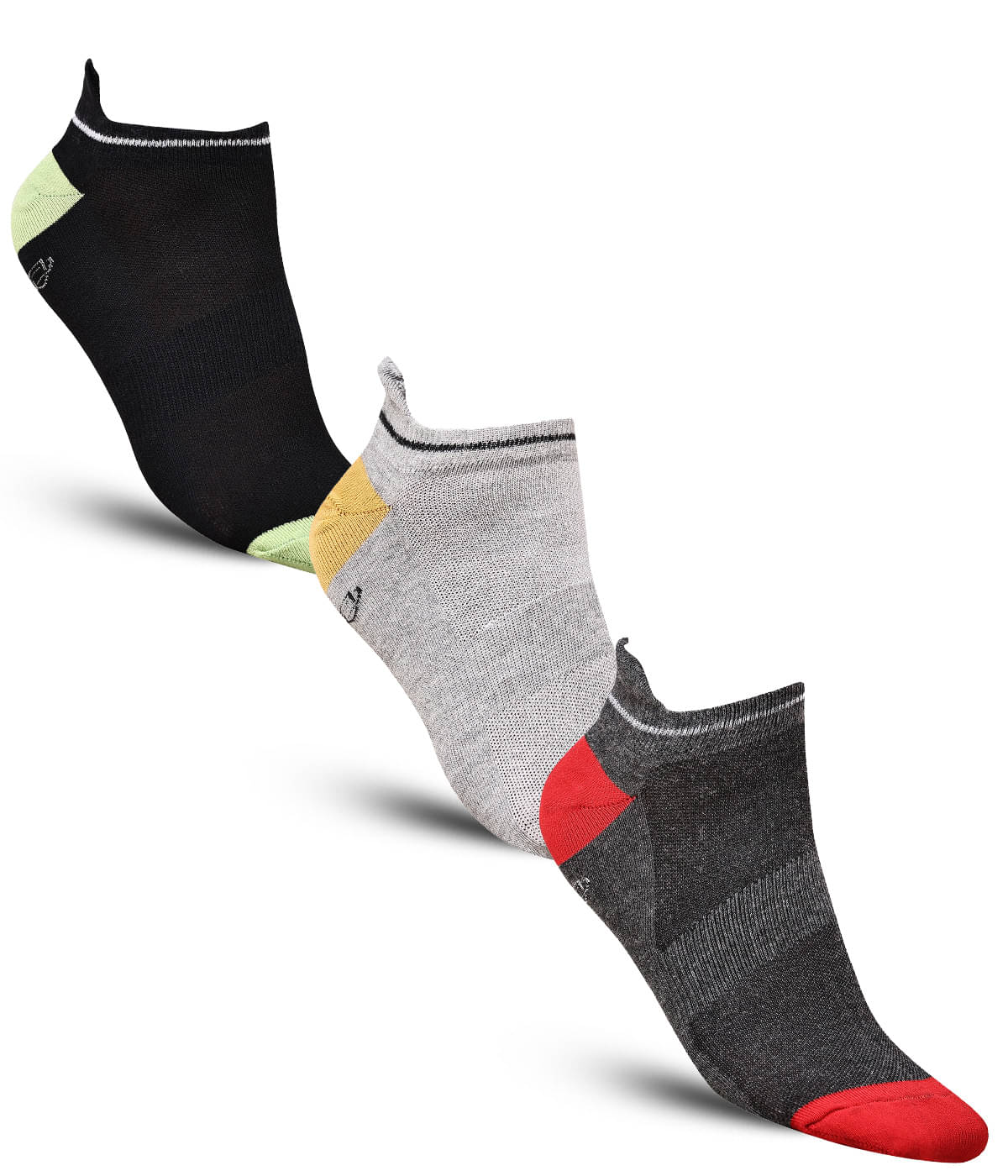 Dollar - Cotton Men's Self Design Multicolor Ankle Length Socks ( Pack of 3 )     			Dollar - Cotton Men's Self Design Multicolor Ankle Length Socks ( Pack of 3 )