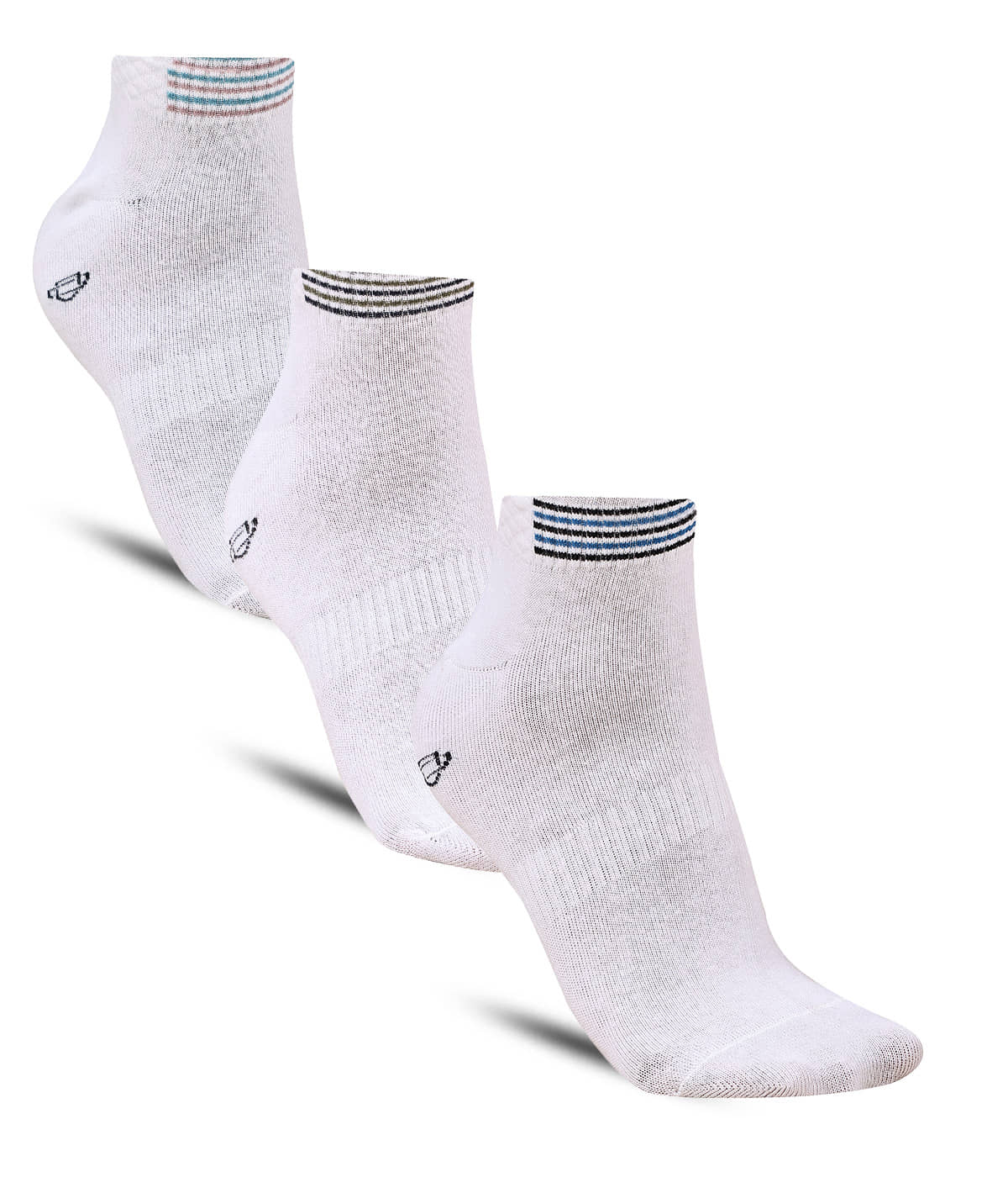 Dollar - Cotton Men's Solid Multicolor Ankle Length Socks ( Pack of 3 ) - Socks | Buy online on ZillyBuy