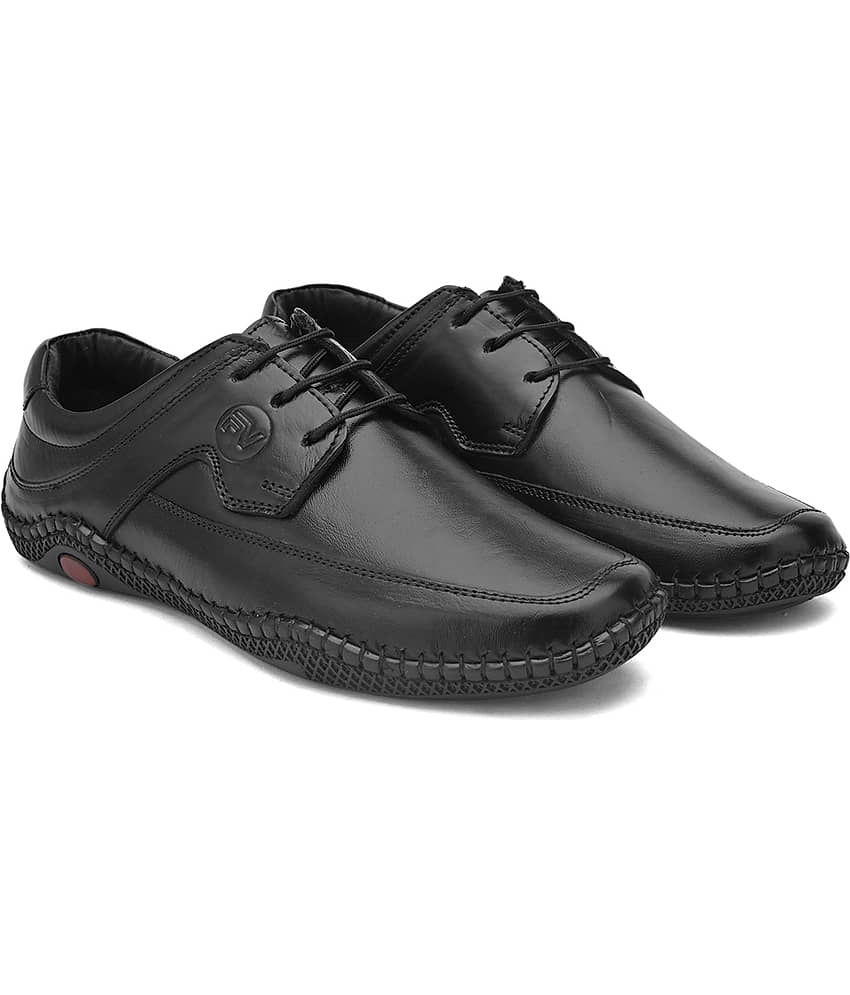 Fashion Victim - Black Men's Derby Formal Shoes - Formal Shoes | Buy online on ZillyBuy