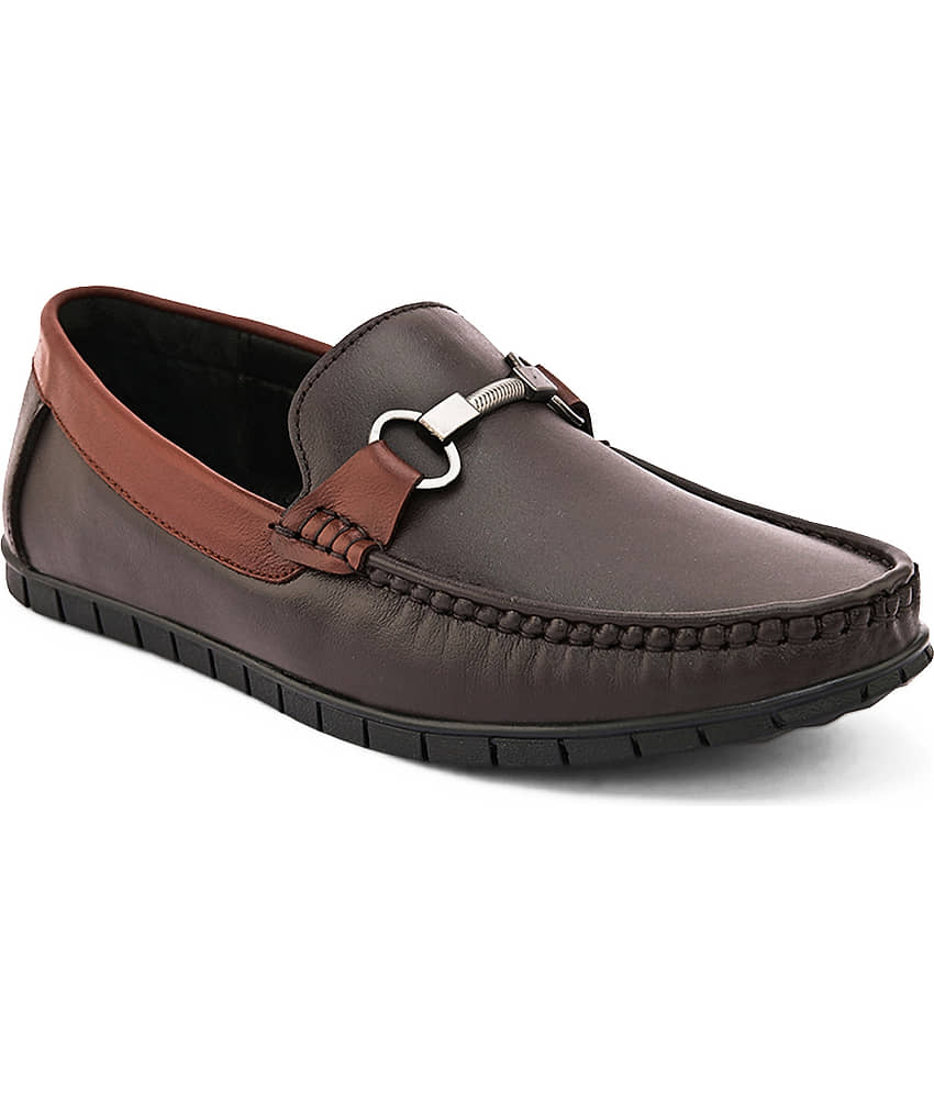 Fashion Victim - Brown Men's Slip on - Formal Shoes | Buy online on ZillyBuy