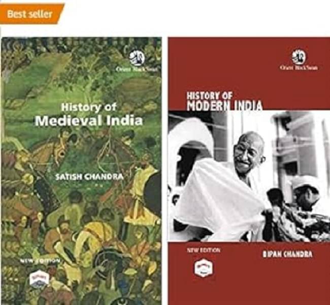     			History of medieval India & History of Modern India