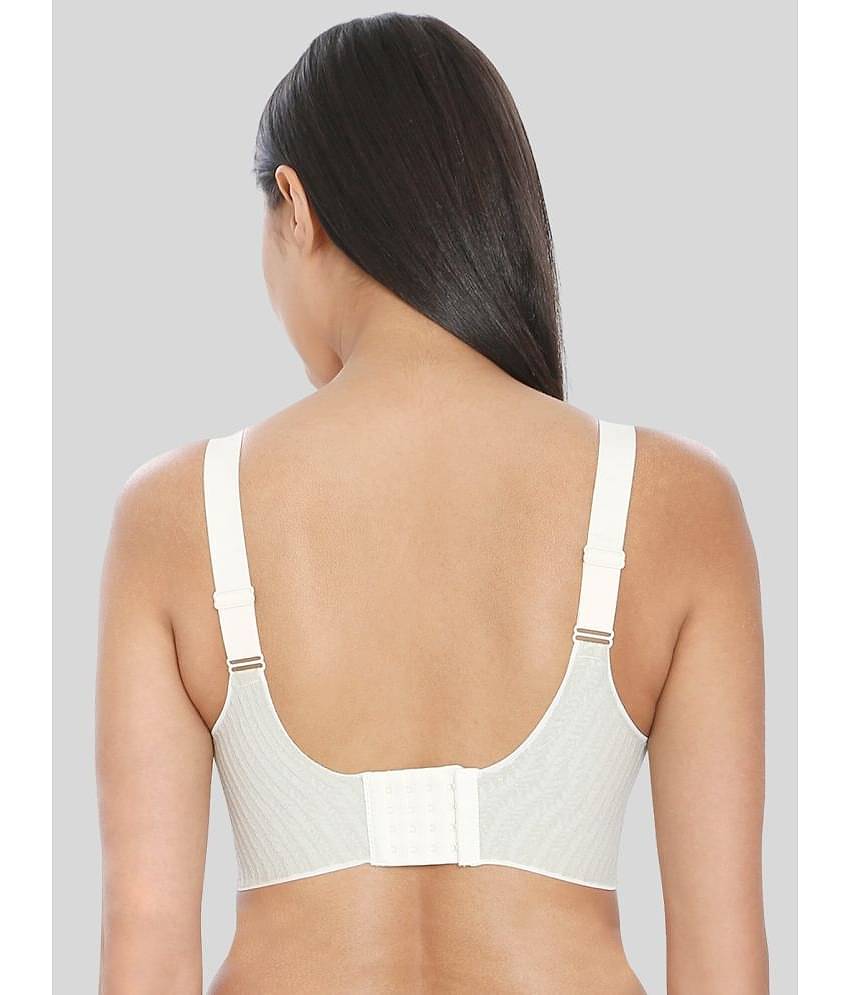 ILRASO Nylon Removable Padding Women's Minimizer Bra ( Green )