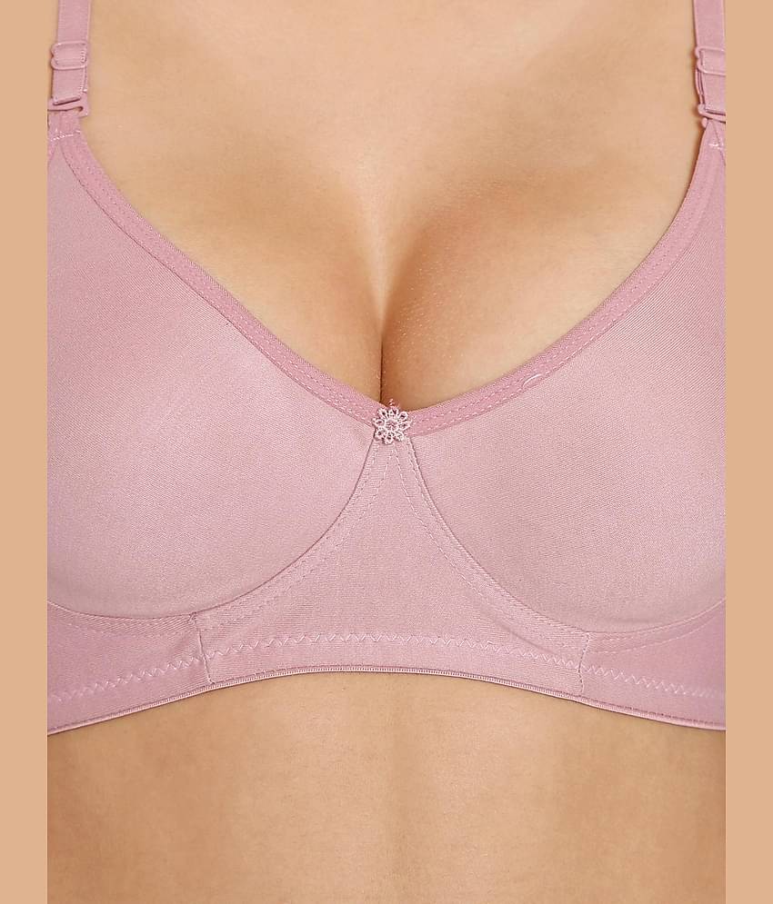 ILRASO Cotton Non Padded Women's T-Shirt Bra ( White )