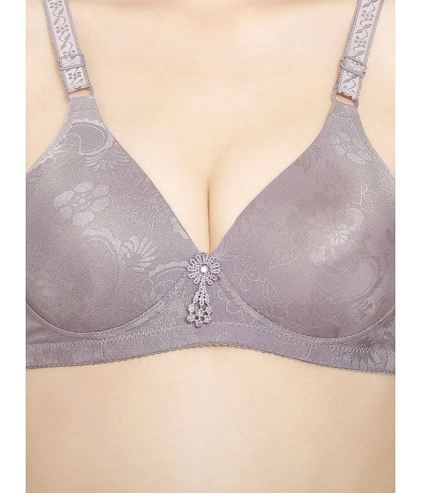 ILRASO Cotton Blend Lightly Padded Women's T-Shirt Bra ( Red )