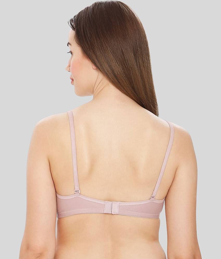 ILRASO Cotton Non Padded Women's T-Shirt Bra ( White )