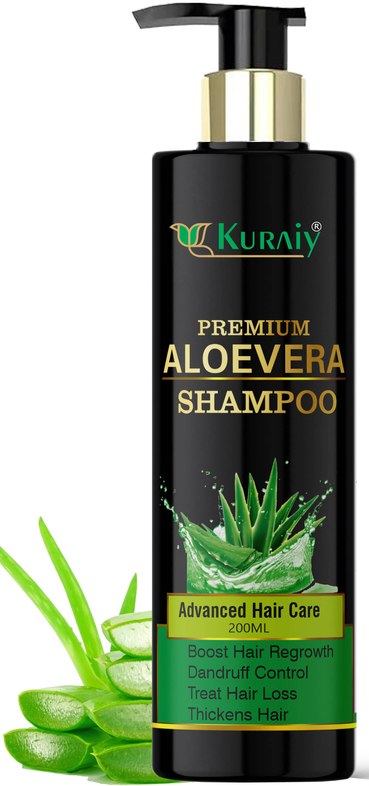     			KURAIY NATURAL ALOE VERA SHAMPOO 200ML