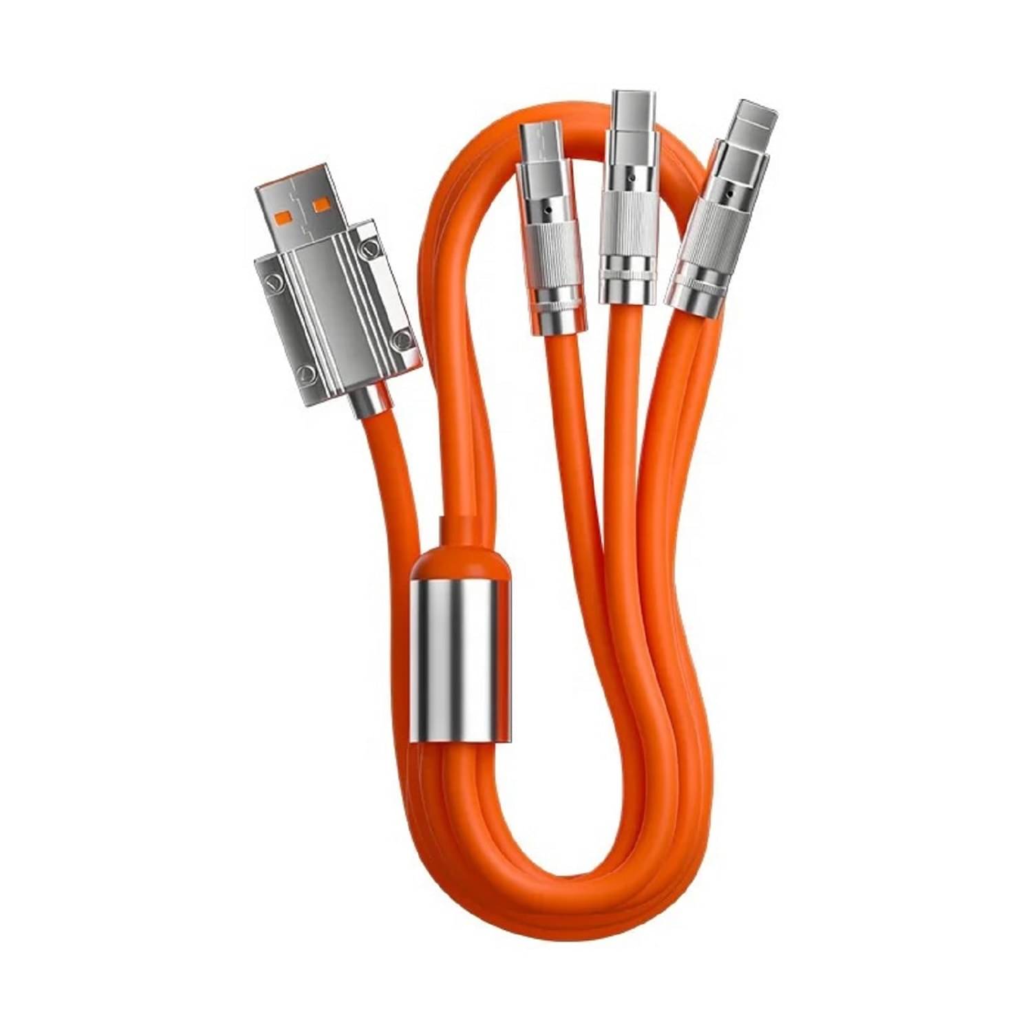     			Life Like - Orange 5 A Multi Pin Cable 1.2 Meter