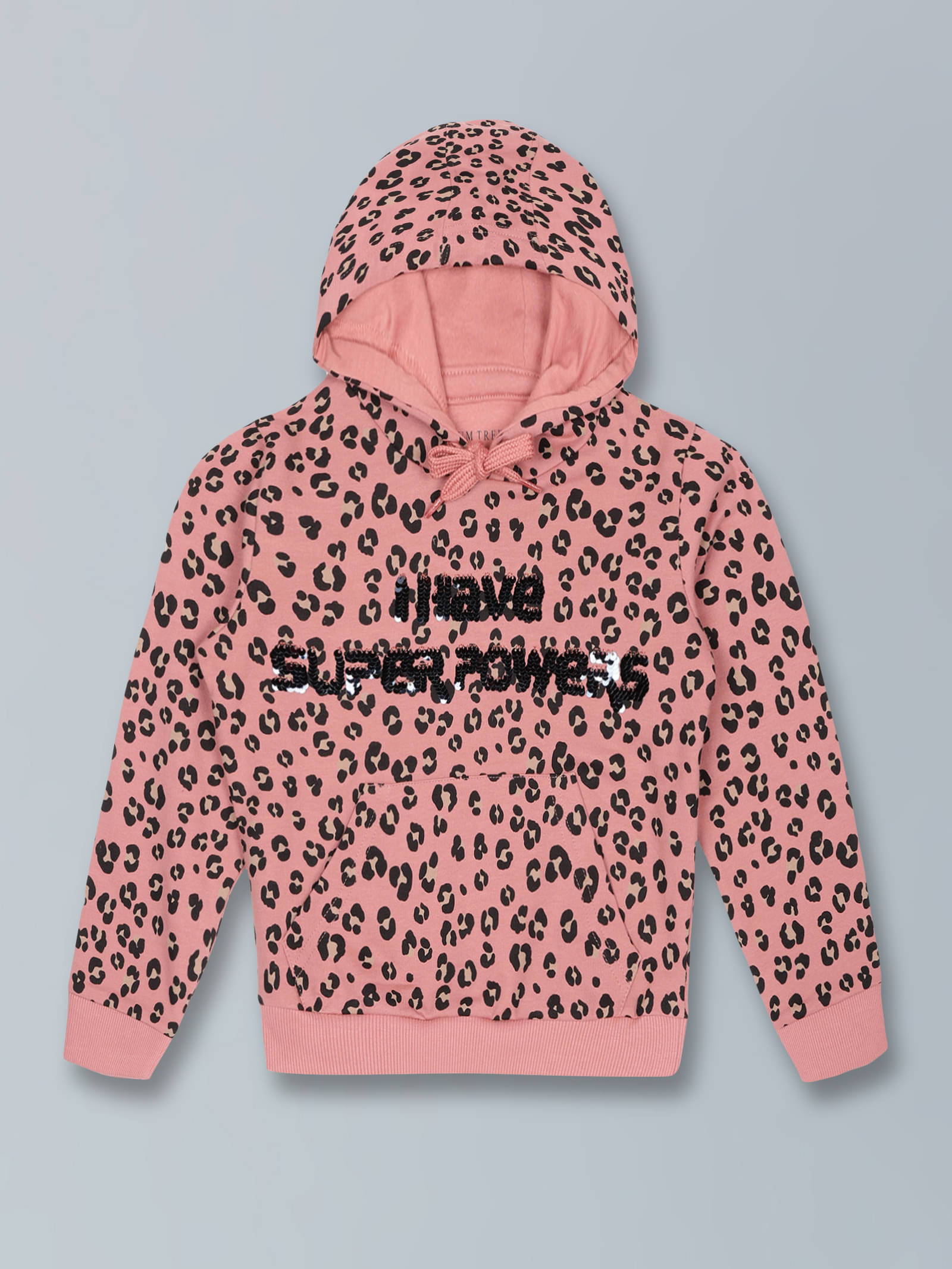     			PLUM TREE Girls Cotton Blend Sweatshirt ( Pink )