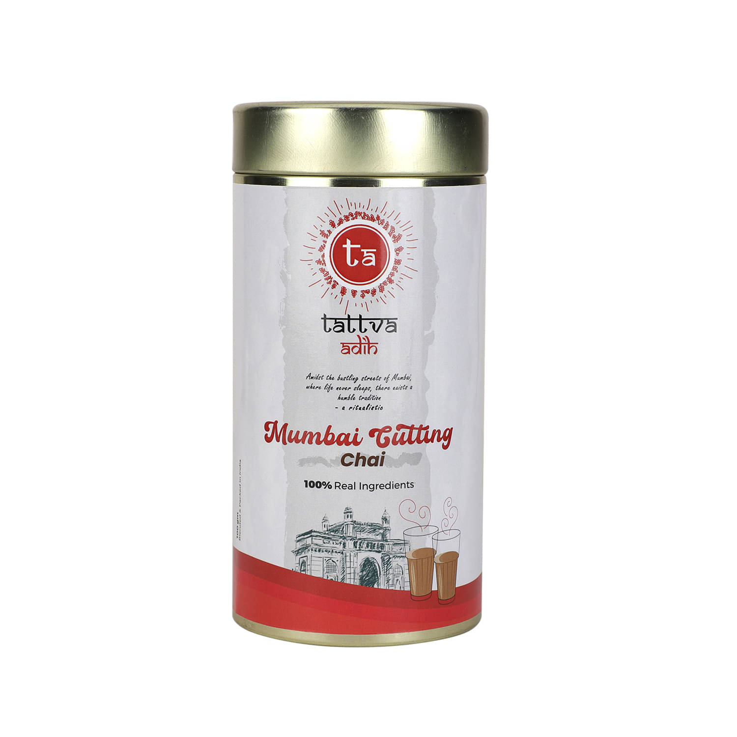     			Tattva Adih Masala Chai Tea Powder Elaichi, Ginger 100 gm