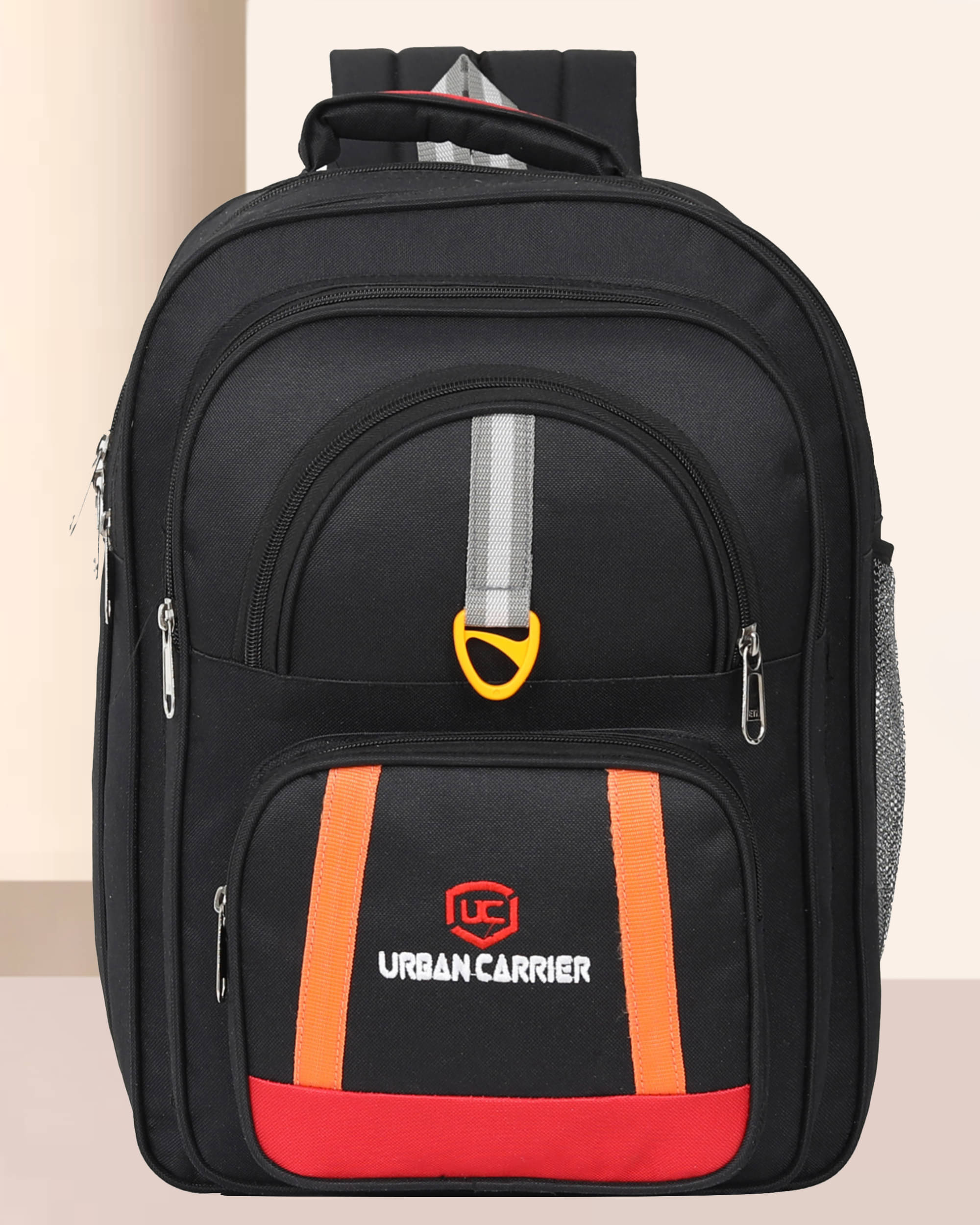     			URBAN CARRIER 55 Ltrs Polyester Backpack *For Men & Women ( Black )