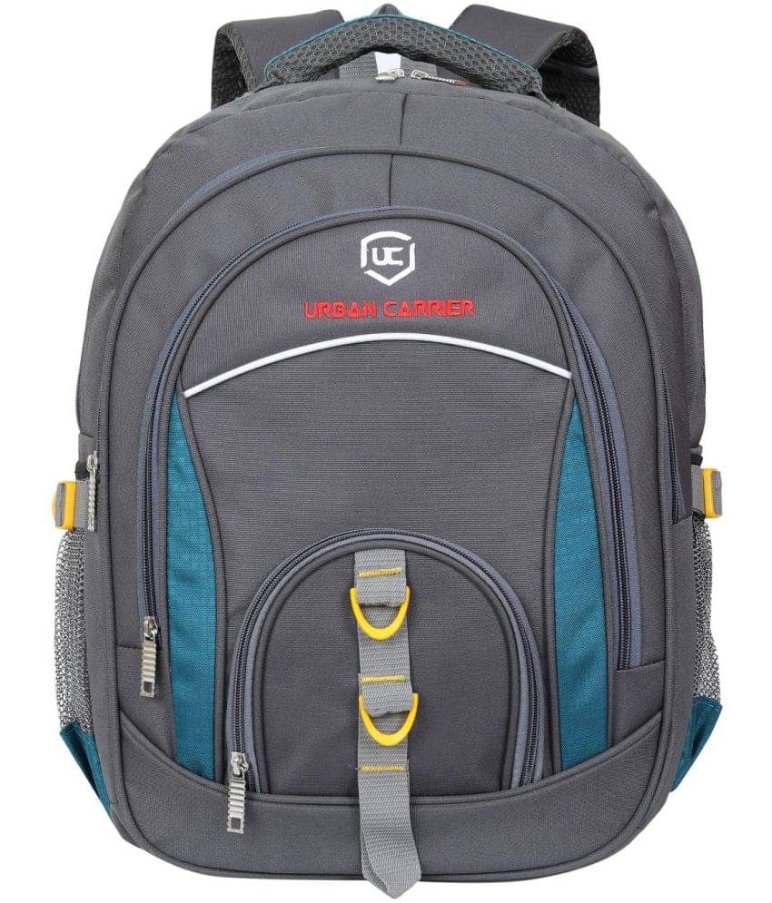     			URBAN CARRIER - Grey Polyester Backpack ( 45 Ltrs )