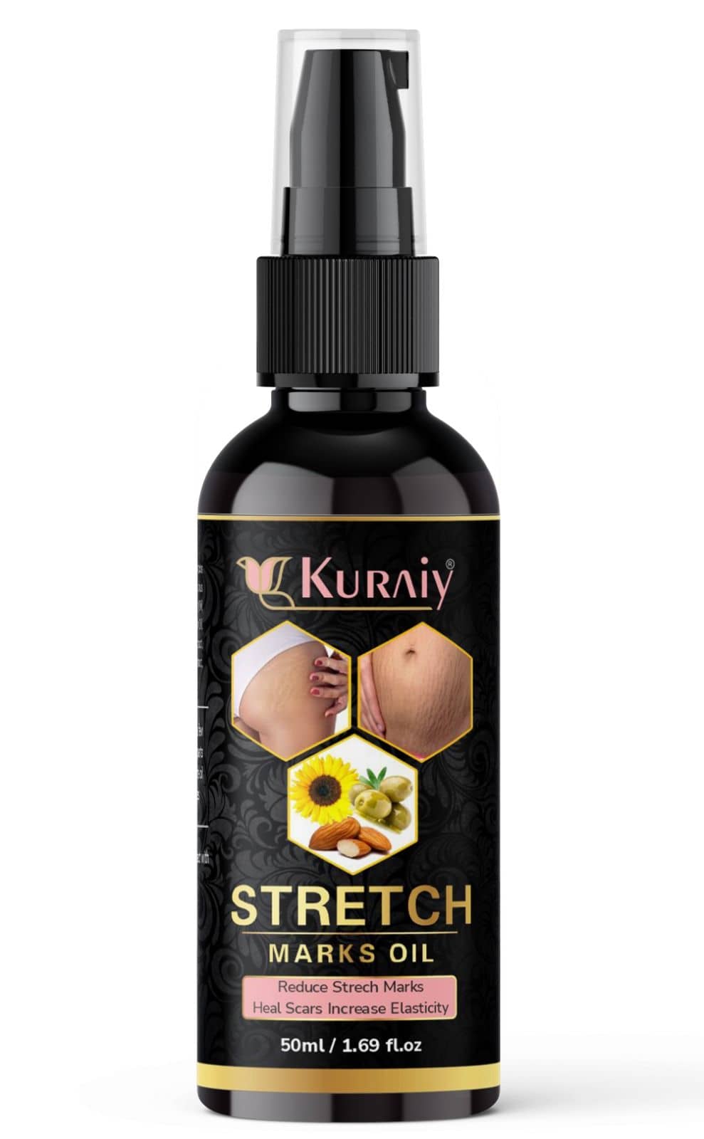 KURAIY Remove Pregnancy Mark Body Cream Treatment Scars Acne Stretch Marks Cream