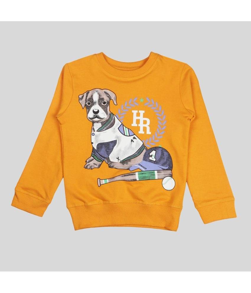     			Arshia Fashions Pack of 1 Boys Terry Blend Sweatshirt ( Yellow )
