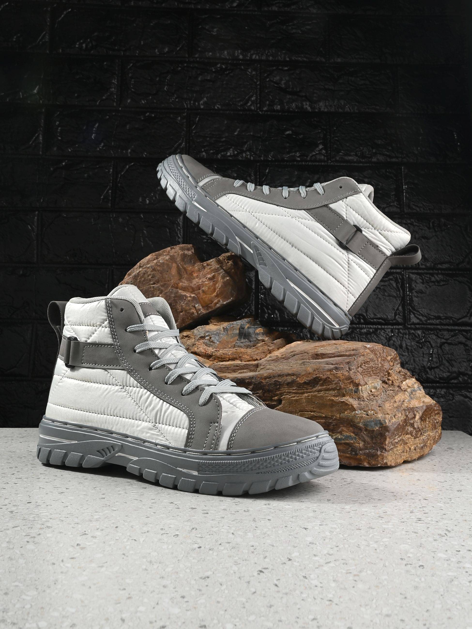 Bucik Grey Men's Lifestyle Shoes     			Bucik Grey Men's Lifestyle Shoes