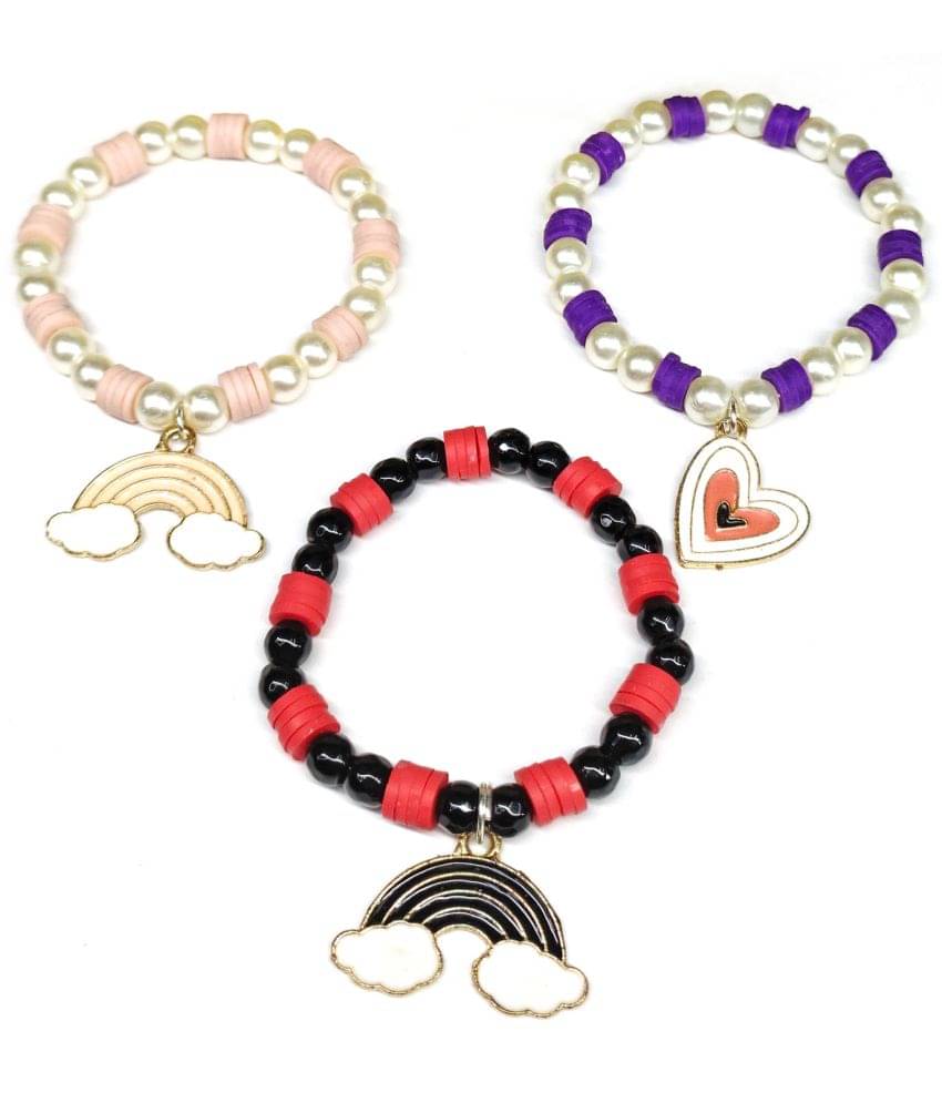     			DAIVYA WELLNESS - Multicolor Bracelet ( Pack of 3 )