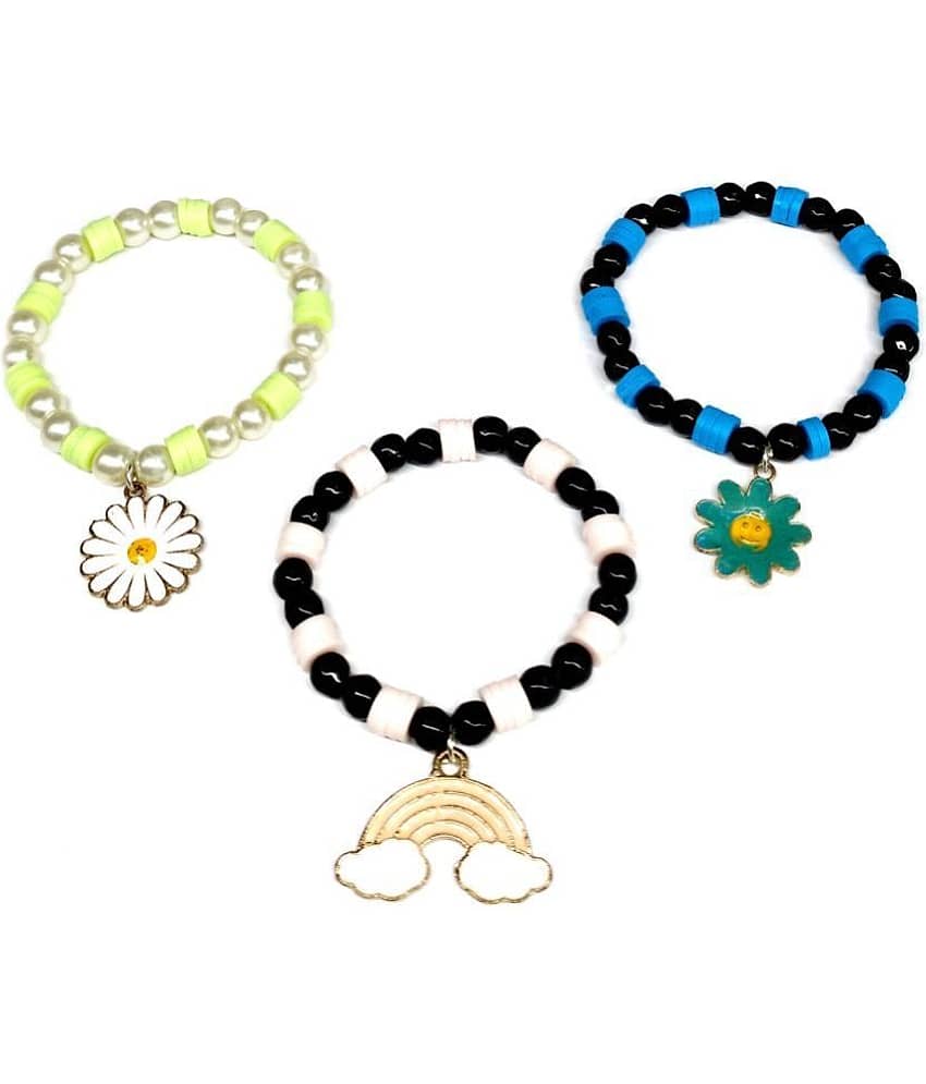 DAIVYA WELLNESS - Multicolor Bracelet ( Pack of 3 ) - Bangles & Bracelets | Buy online on ZillyBuy