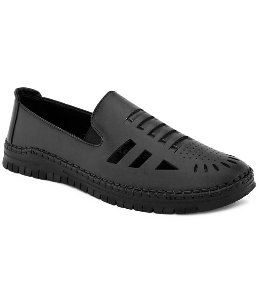 Fashion Victim - Black Men's Slip On Formal Shoes - Formal Shoes | Buy online on ZillyBuy