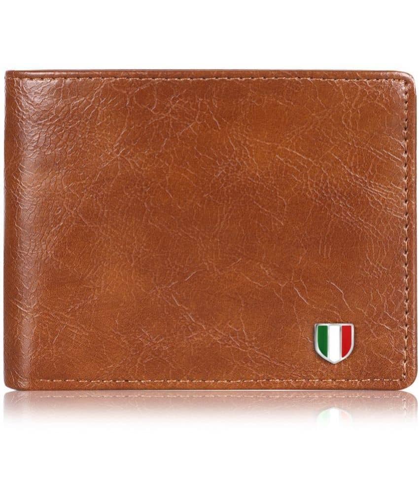 GIOVANNY - Brown Faux Leather Men's Regular Wallet ( Pack of 1 ) - Handbags | Buy online on ZillyBuy