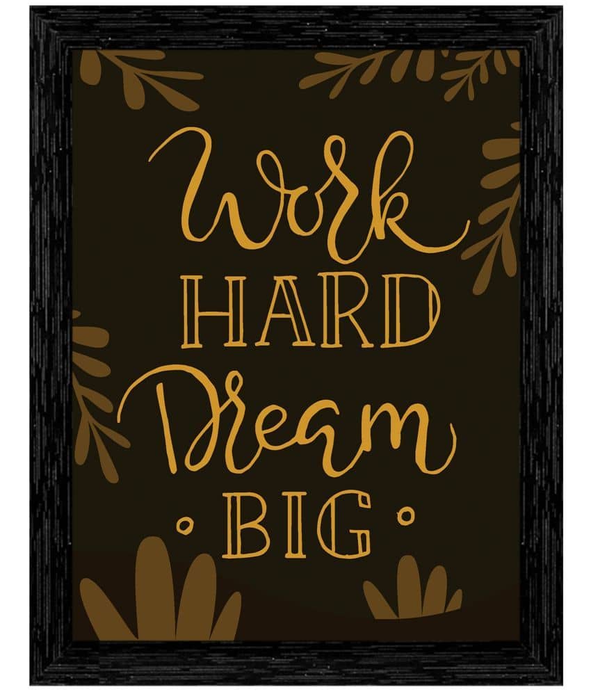Indianara - Motivational Painting With Frame