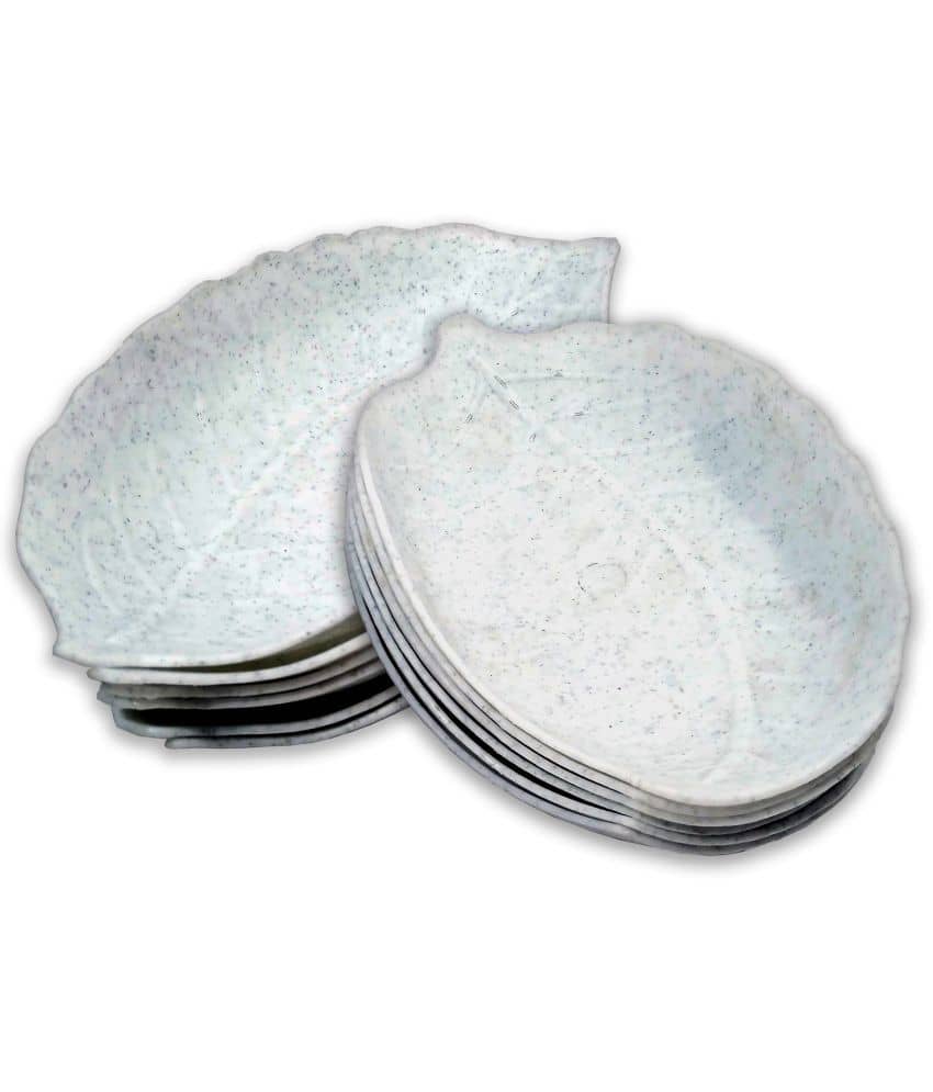 Inpro 12 Pcs Plastic White Platter