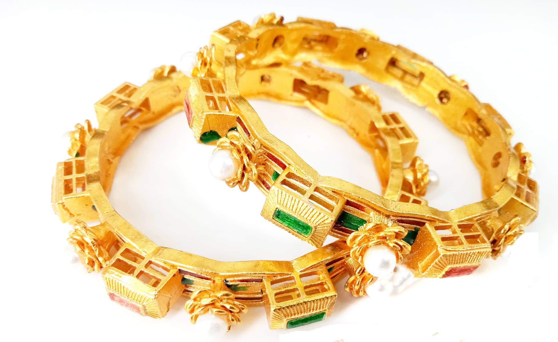 JIPPA - Gold Bangle ( Pack of 1 ) - Bangles & Bracelets | Buy online on ZillyBuy