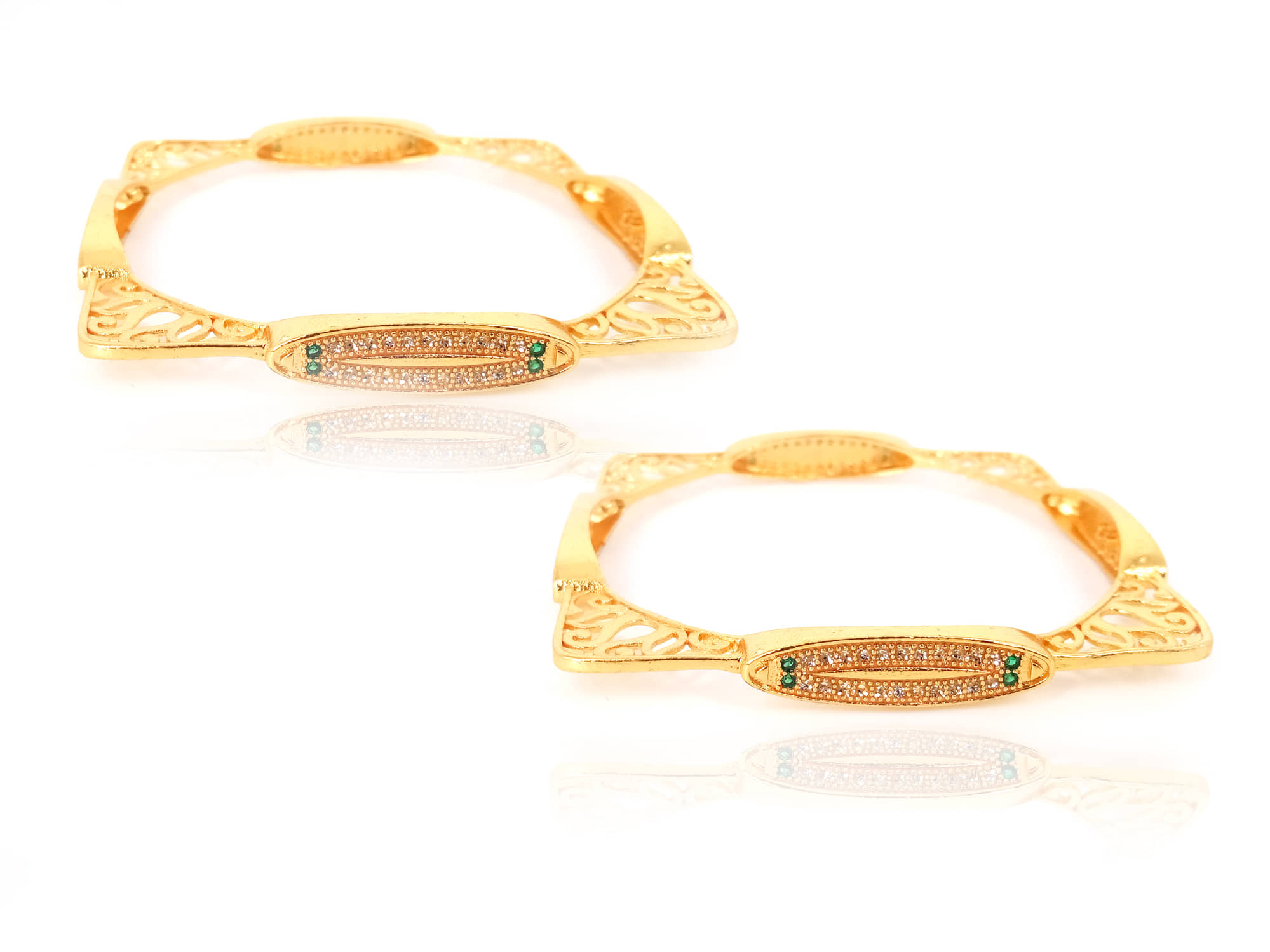 JIPPA - Gold Bangle ( Pack of 1 ) - Bangles & Bracelets | Buy online on ZillyBuy
