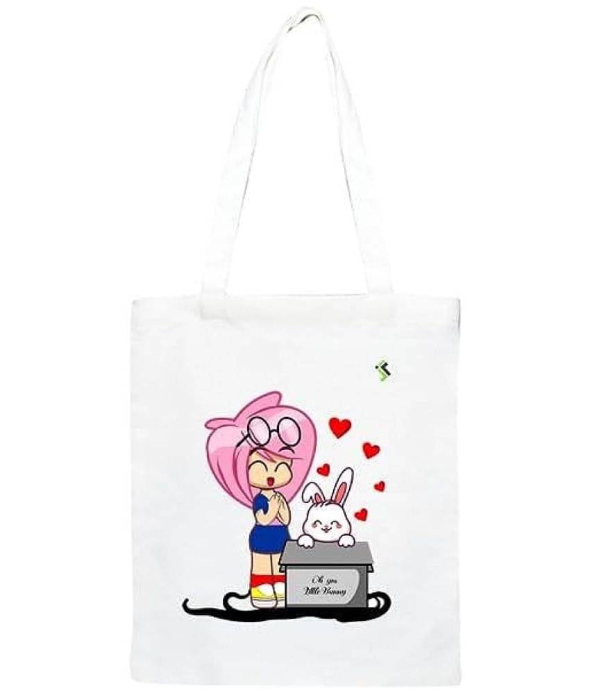     			Jellify Tote Bag Canvas Set of 1 ( Multicolor )