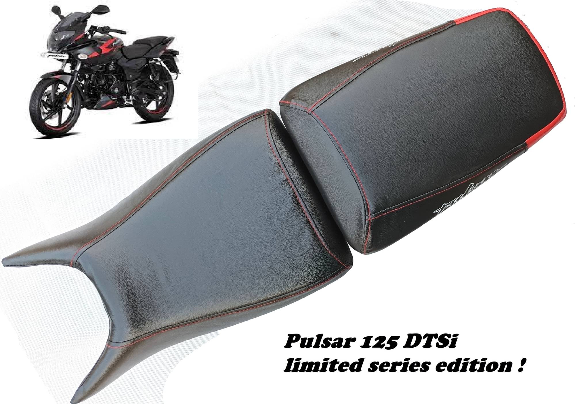 PULSAR 125 SPLIT BIKE SEAT COVER PULSAR 125 SPLIT BIKE SEAT COVER