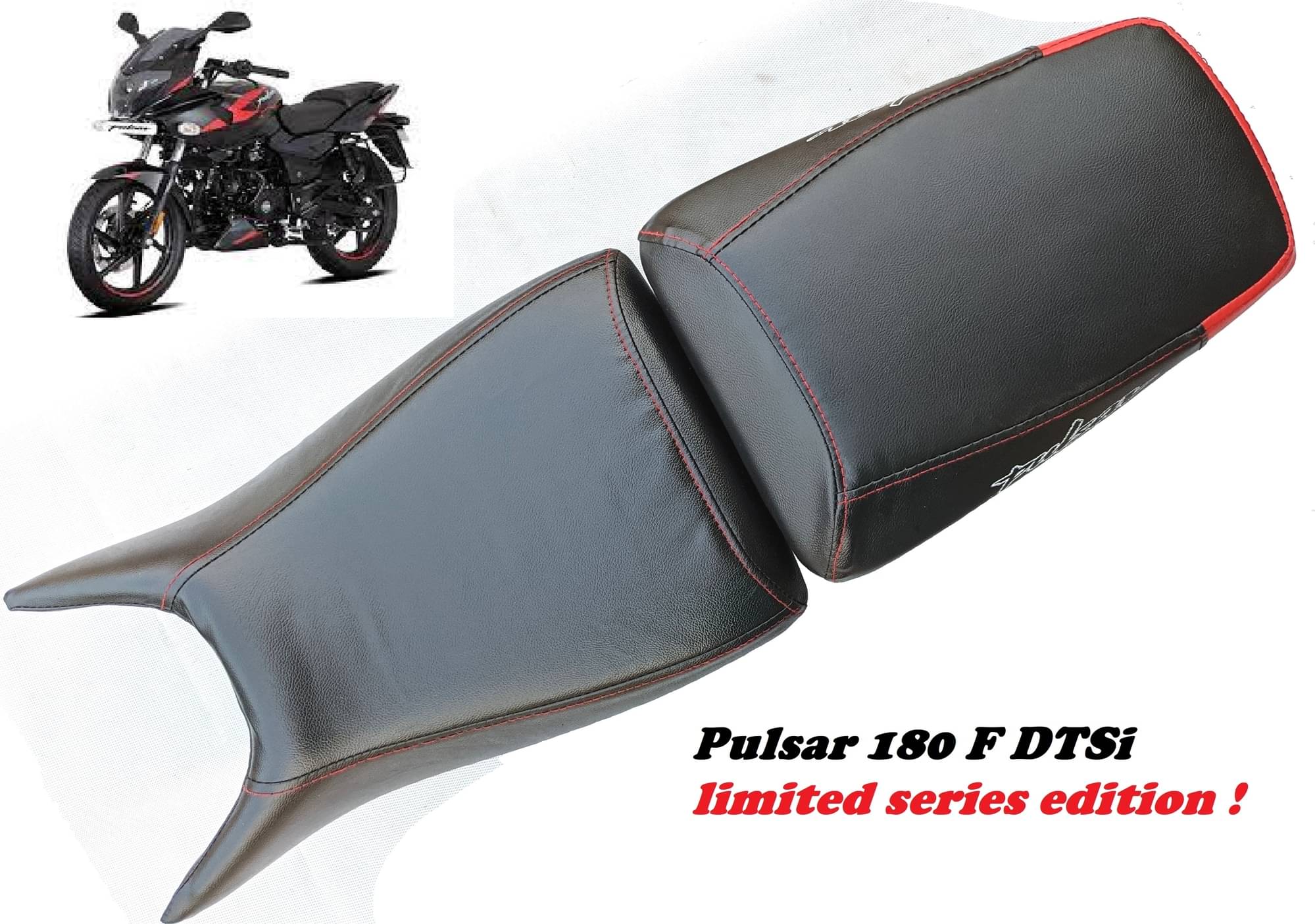 PULSAR 180F SPLIT SEAT COVER PULSAR 180F SPLIT SEAT COVER