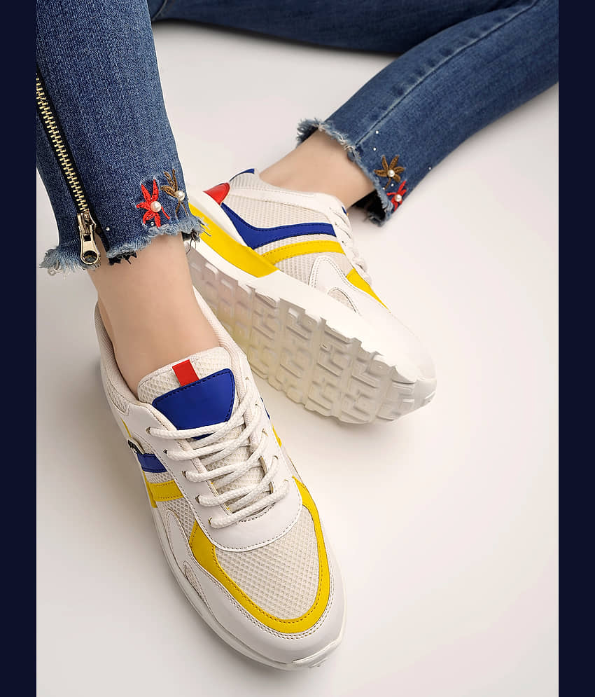 Shoetopia - White Women's Sneakers - Casual Shoes | Buy online on ZillyBuy