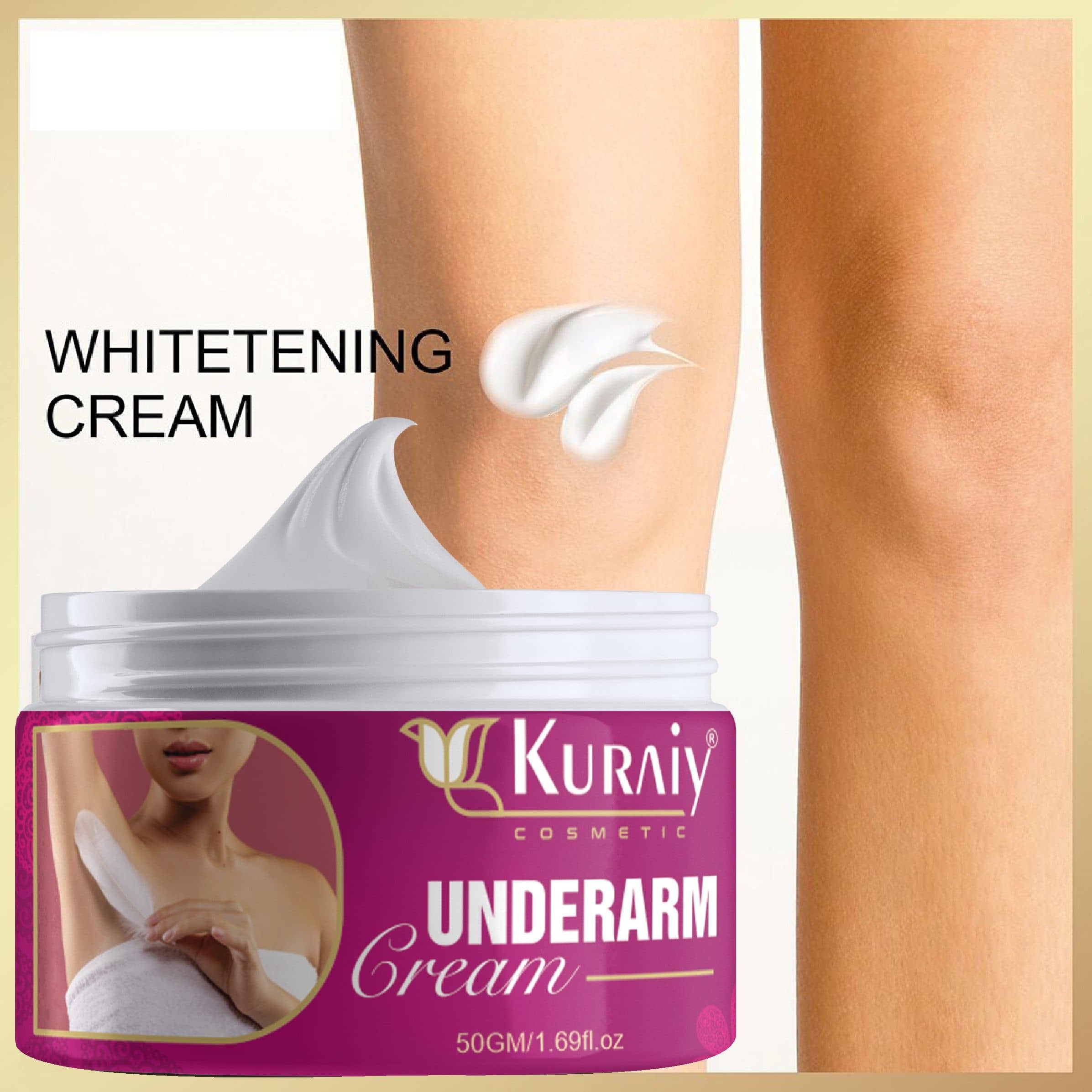 KURAIY Underarm Whitening Cream for Dark Underarms