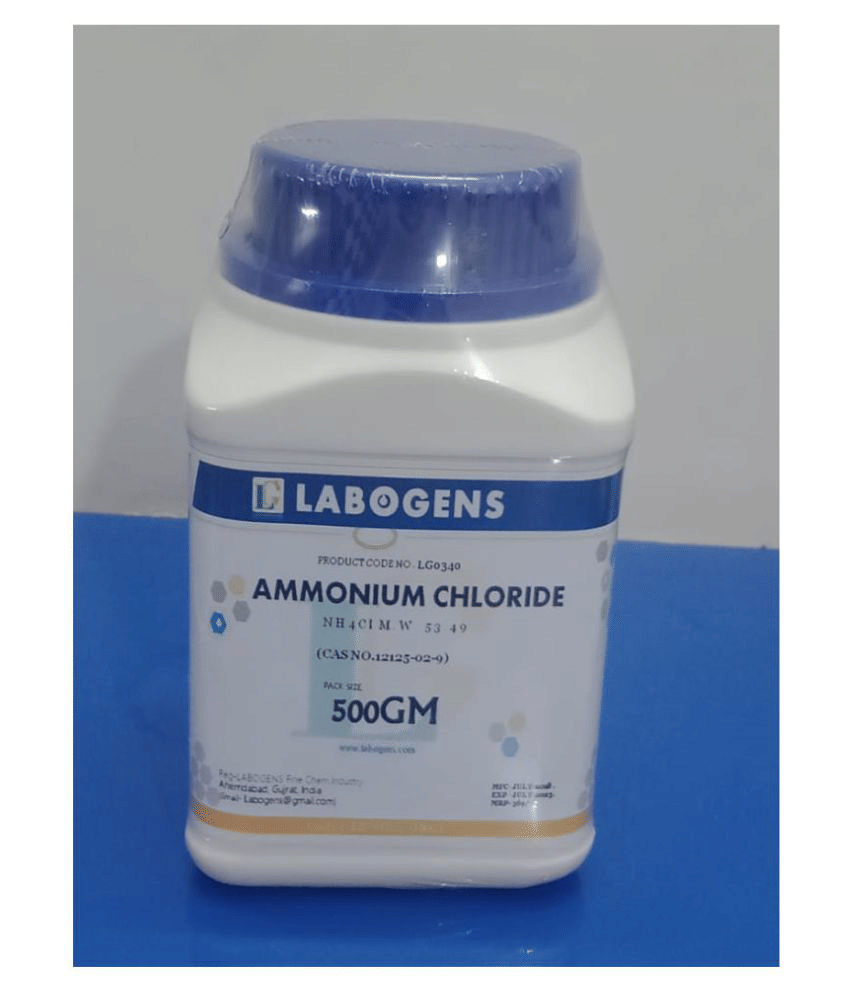 AMMONIUM CHLORIDE 500GM