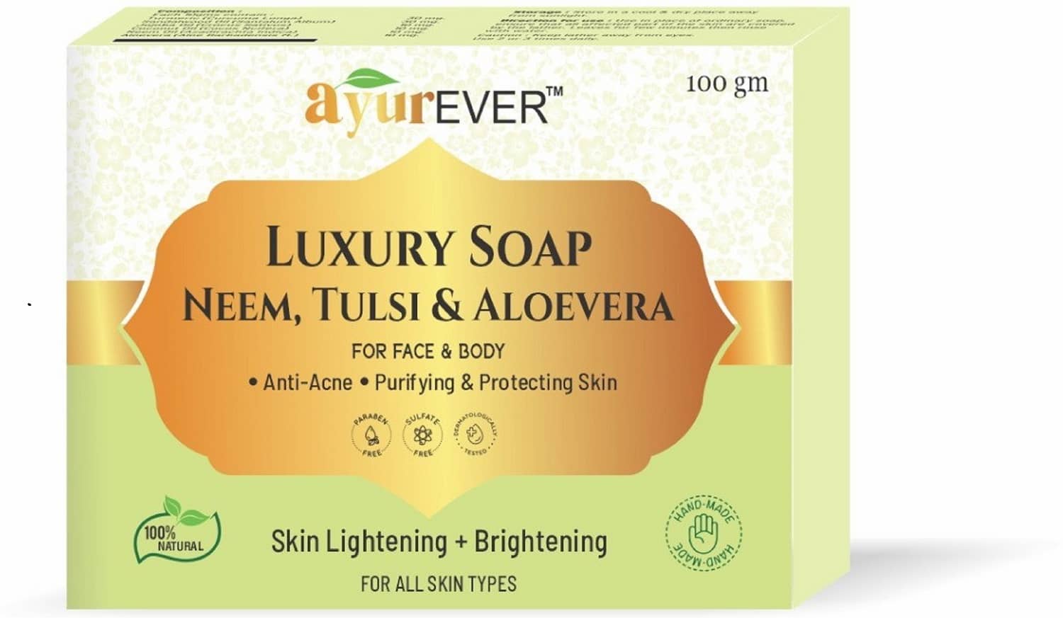 AYUREVER - Beauty Soap for All Skin Type ( Pack of 1 )