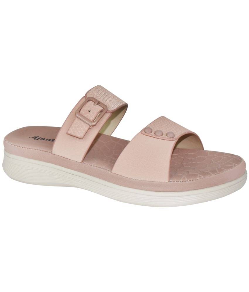     			Ajanta - Pink Women's Flats