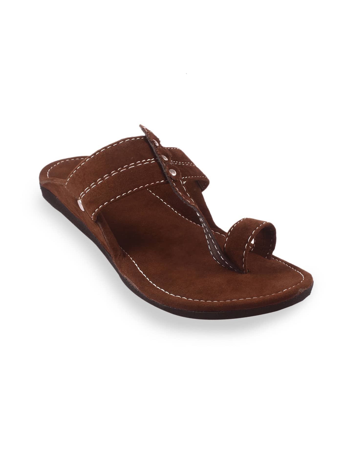 Apratim - Brown Men's Kolhapuris - Ethnic Shoes | Buy online on ZillyBuy