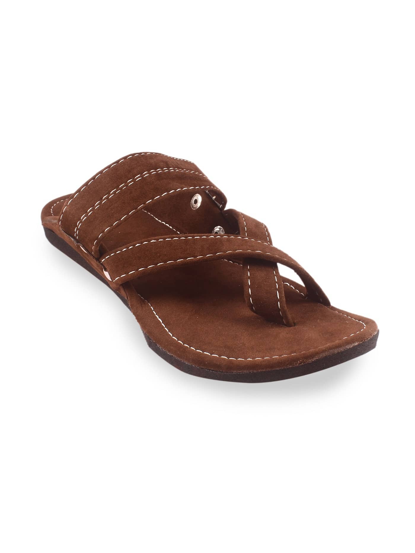 Apratim - Brown Men's Kolhapuris - Ethnic Shoes | Buy online on ZillyBuy