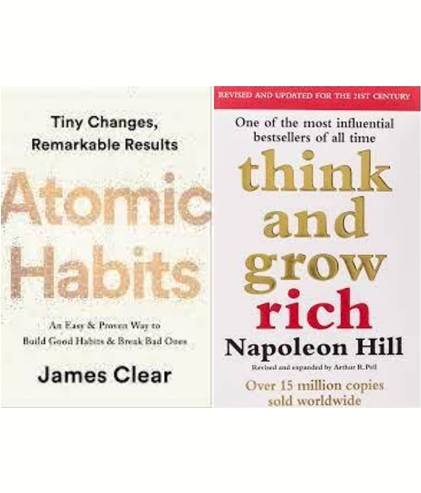 Atomic Habits + Think and Grow Rich - Stationery | Buy online on ZillyBuy