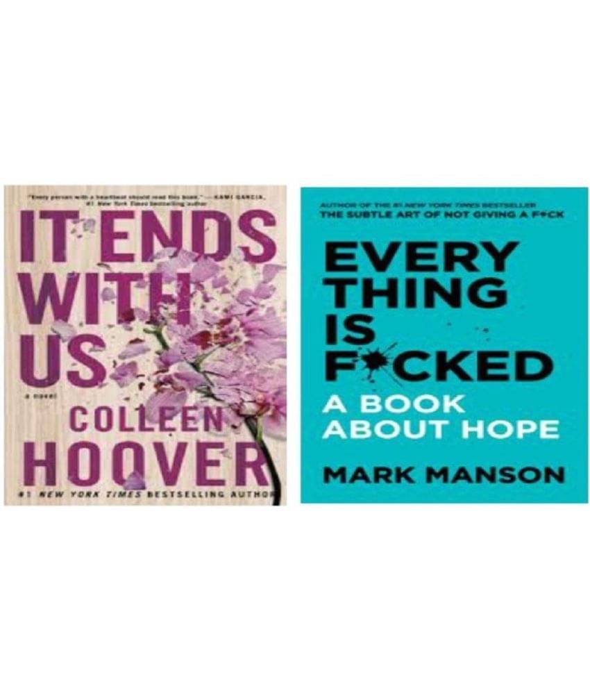     			(Combo of 2 books ) It ends with us + Everything is F*cked