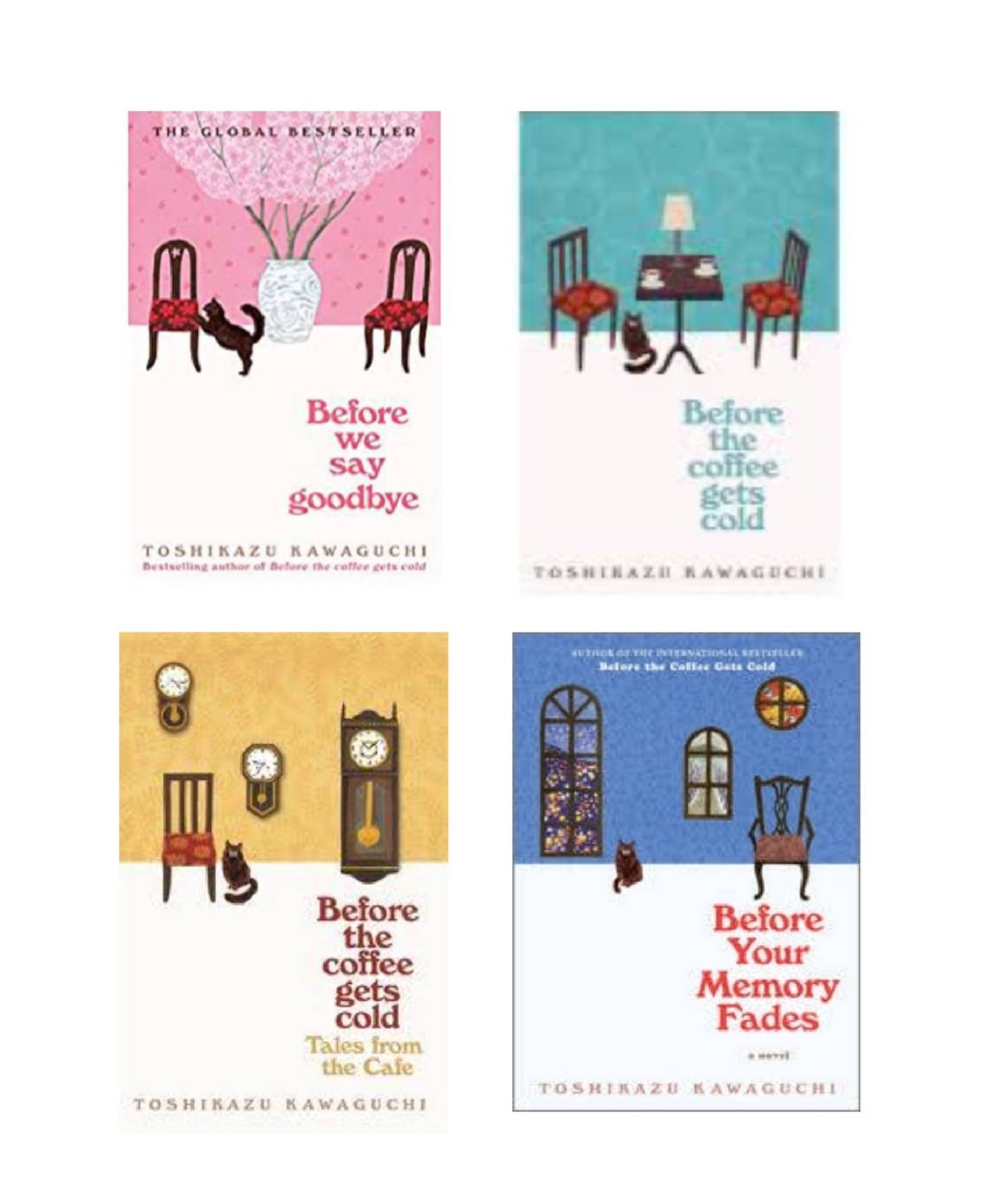     			( Combo of 4 Books ) Collection Set [Before the Coffee Gets Cold &Tales from the Cafe & Before Your Memory Fades & Before We Say Goodbye] (Paperback) By Toshikazu Kawaguchi