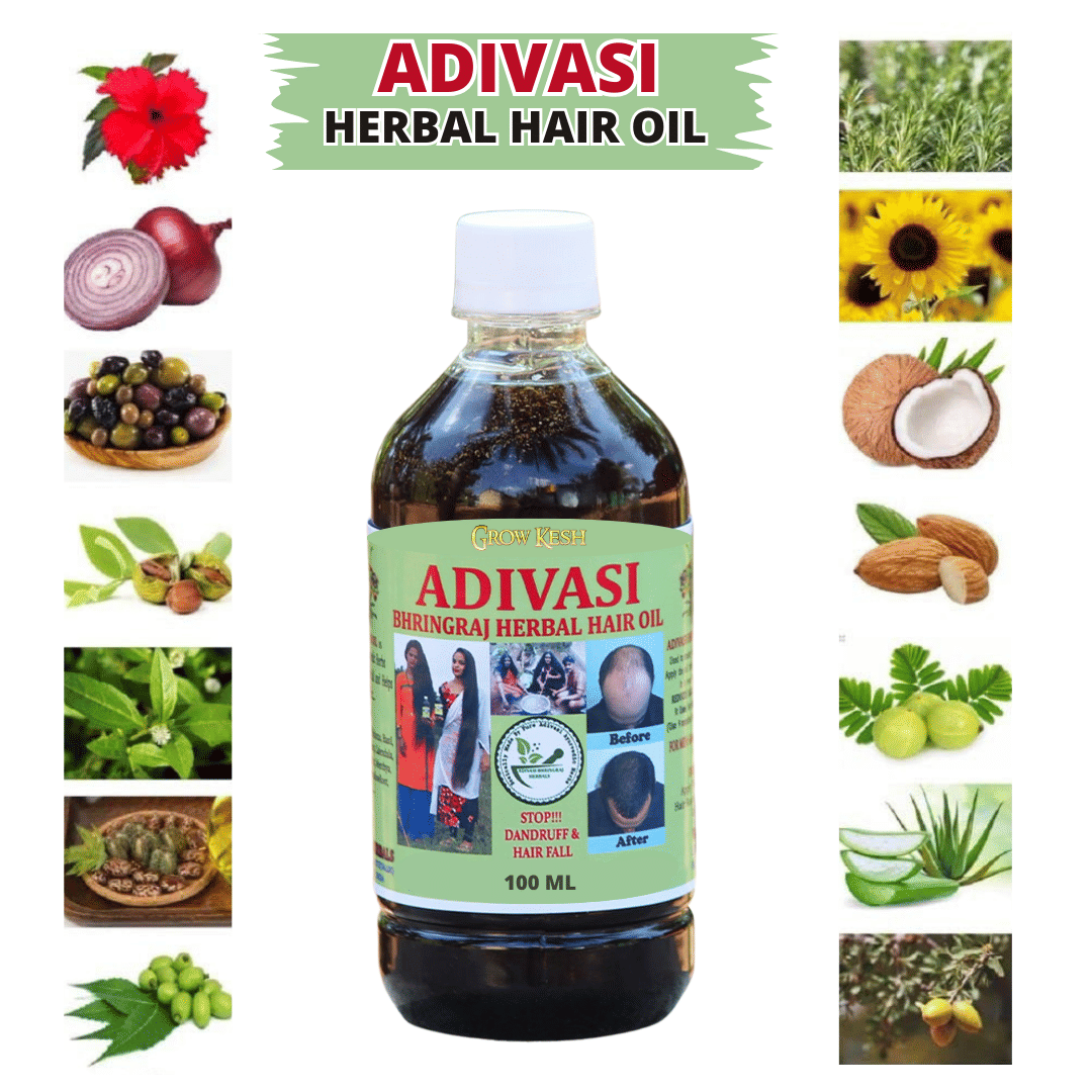 Growkesh - Anti Dandruff Bhringraj Oil 100 ml ( Pack of 1 )