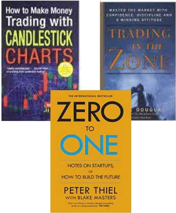     			How to Make Money Trading with Candlestick Charts + Trading In The Zone + Zero To One