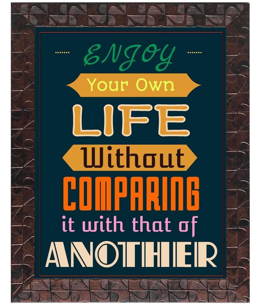 Indianara - Motivational Painting With Frame