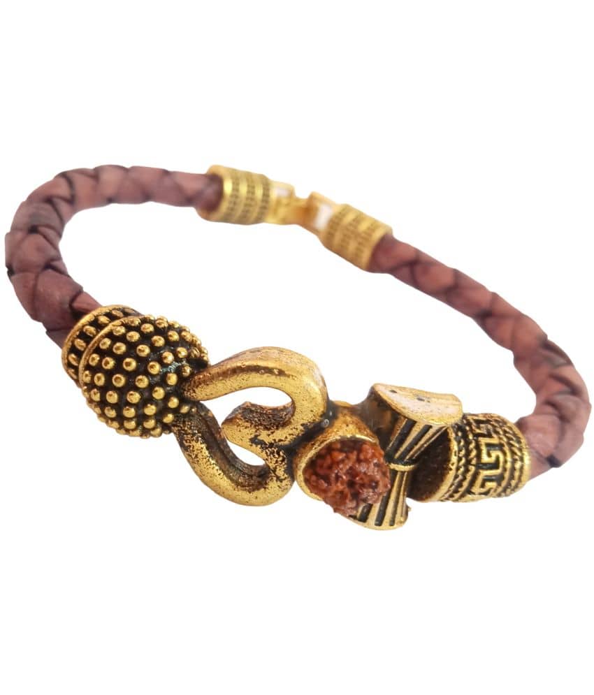 JIPPA - Brown Bracelet ( Pack of 1 ) - Bangles & Bracelets | Buy online on ZillyBuy