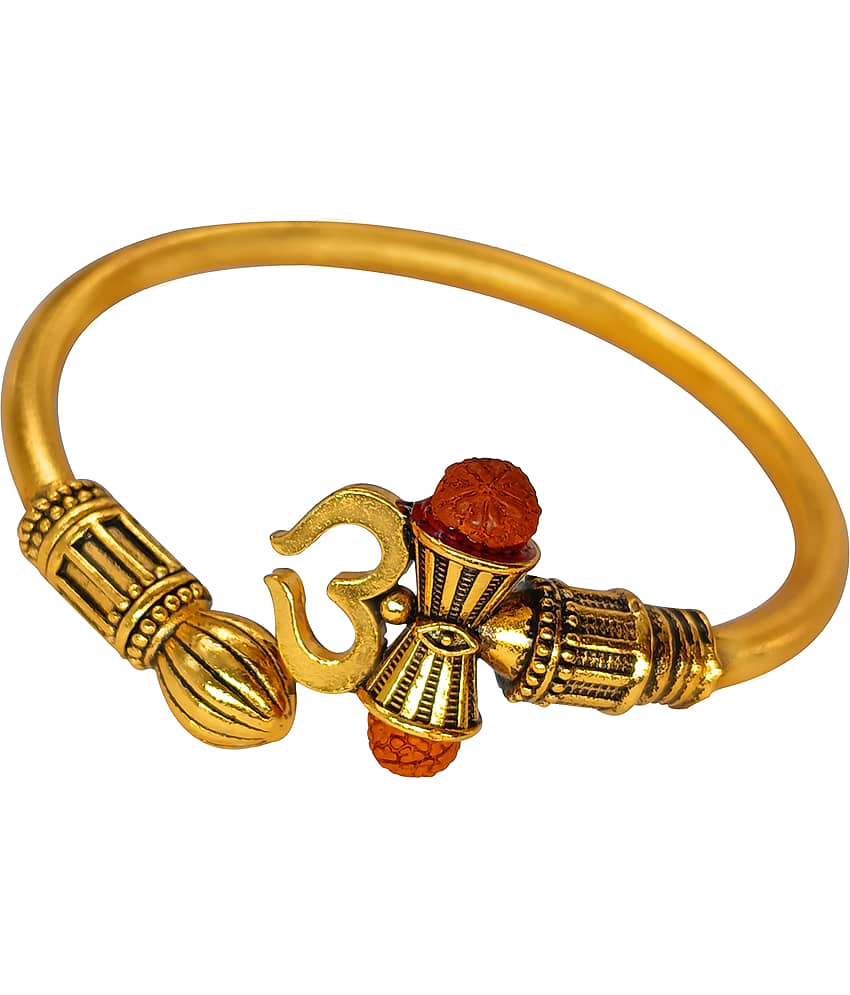 JIPPA - Gold Kada ( Pack of 1 ) - Bangles & Bracelets | Buy online on ZillyBuy