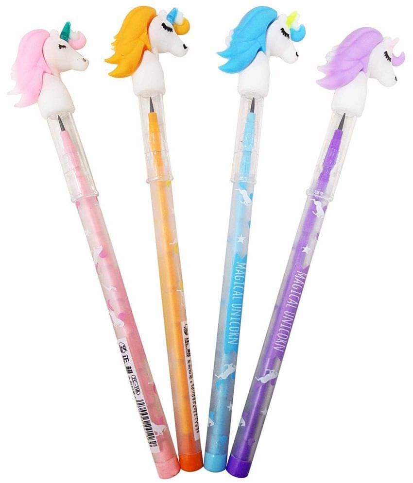 Jellify Beautiful Designer Full Unicorn Pack of 12 Pencils mix design Multicolor. Jellify Beautiful Designer Full Unicorn Pack of 12 Pencils mix design Multicolor.