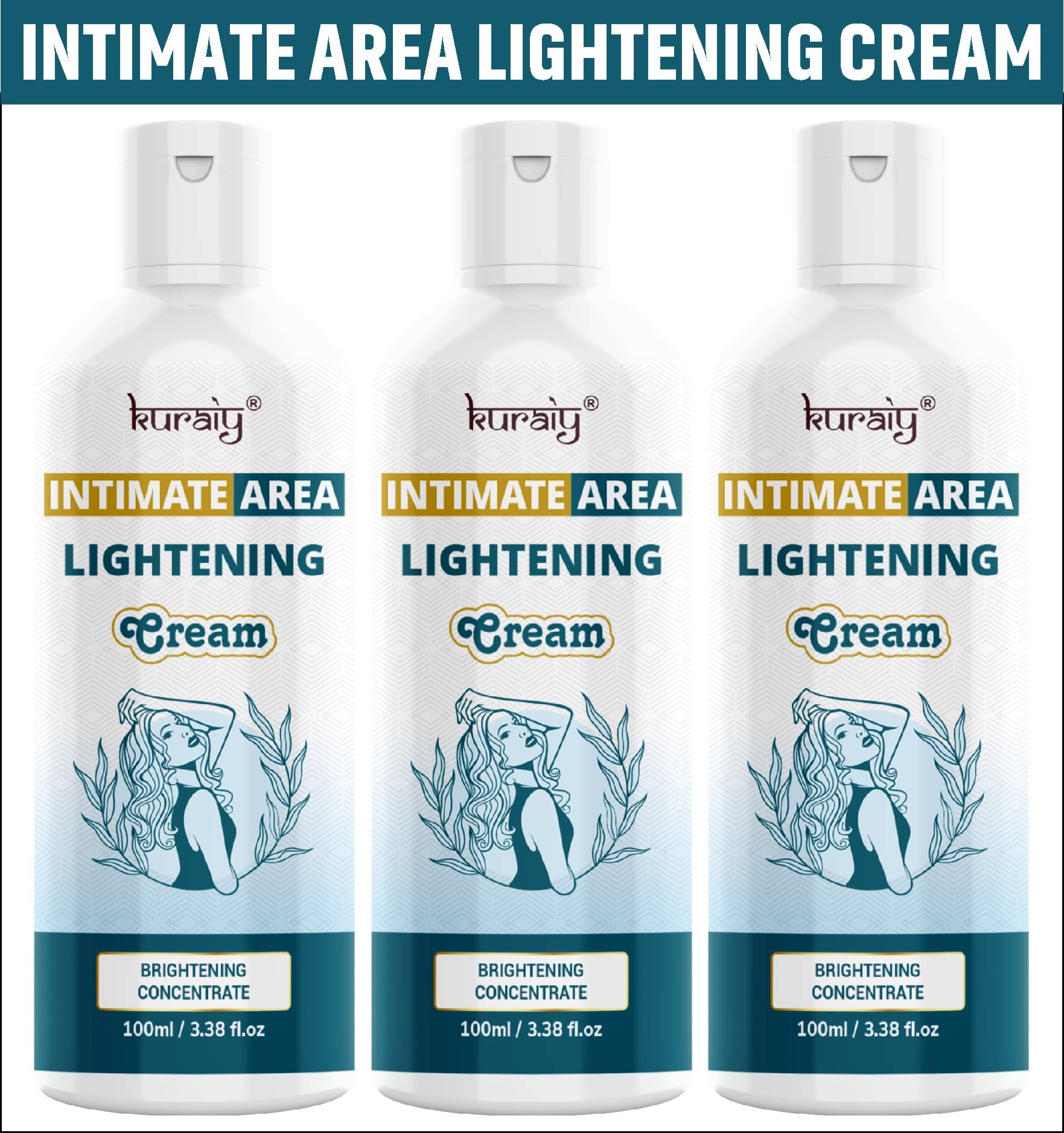 KURAIY Skin Whitening Cream For Clear Glowing Skin & Tan removal For Women & Men Pack Of 3 KURAIY Skin Whitening Cream For Clear Glowing Skin & Tan removal For Women & Men Pack Of 3