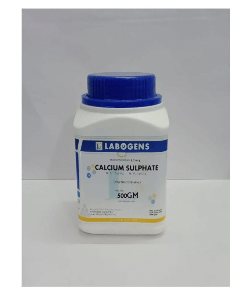     			LABOGENS CALCIUM SULPHATE (practical) (CAS NO.7778-18-9) 500 GM