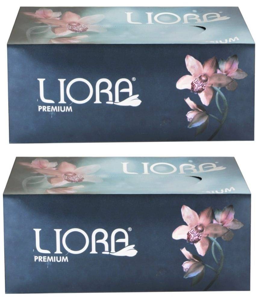    			Liora 180 Pulls Dry Wipes ( 360 Pcs ) Pack of 2